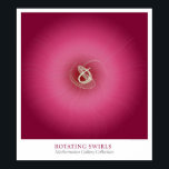 Poster Rotações rotativas<br><div class="desc">Rotating Swirls por Michael Trott. Parte da Coleção Galeria de Mathematica de Pesquisa Wolfram.</div>