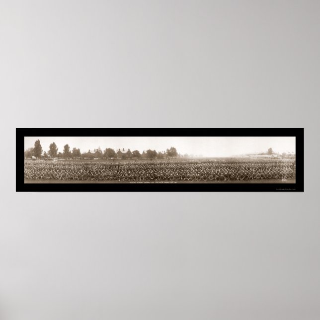 Pôster ROTC Fort Myer WI Foto 1917 (Frente)