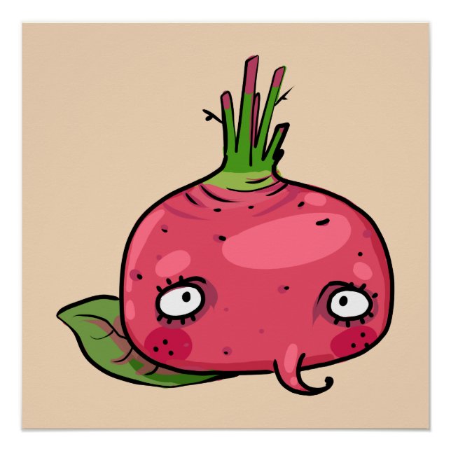Pôster Rote Beete beet (Frente)