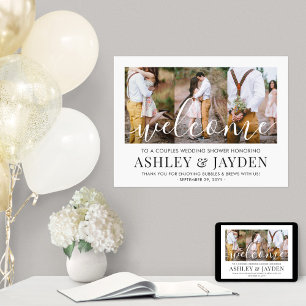 Poster Roteiro de Boas-Vindas do Chá de Panela de Casal 3