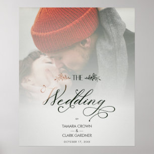 Poster Roteiro de Fotos de Casamento com Transparência Mo