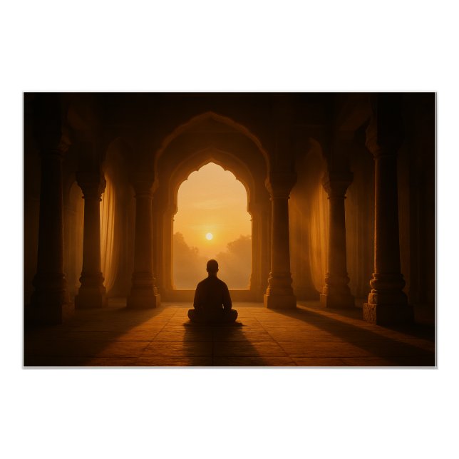 Pôster Rotina Espiritual Diária (Frente)