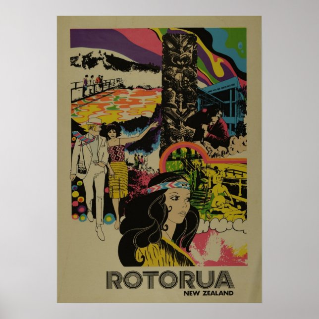 POSTER ROTORUA (Frente)