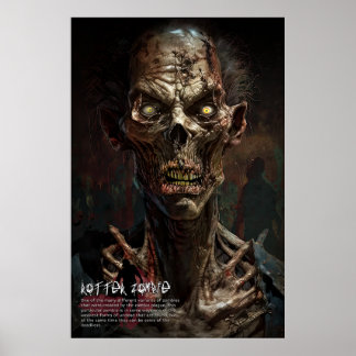 Poster Rotter Zombie -