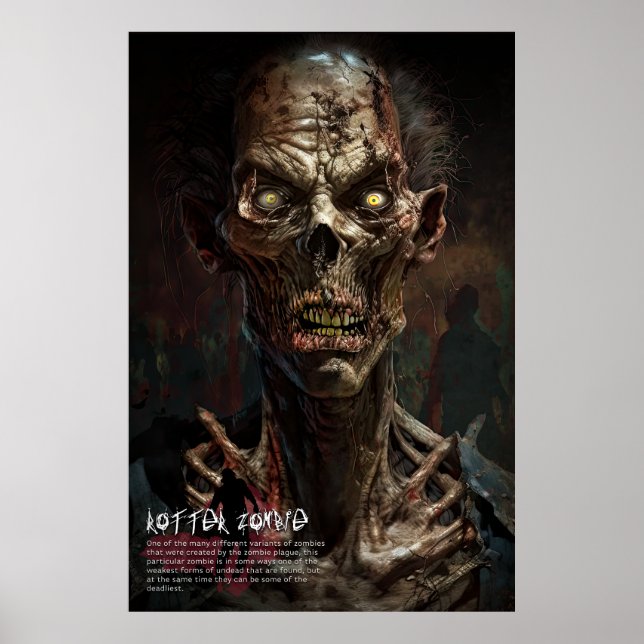 Poster Rotter Zombie - (Frente)