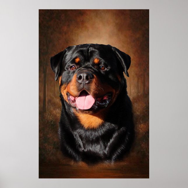 Pôster Rottweiler (Frente)