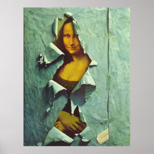poster roubado lisa de Mona de 14,95