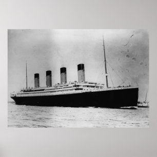 Poster Roubador de Passageiros Titanic RMS