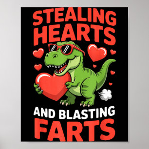 Poster Roubando corações e soltando flatulências