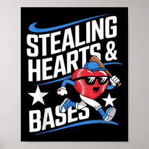 Poster Roubar Corações e Bases Dia do Namorados de Baseba