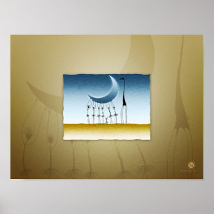 Pôster Roubaram a versão 2 da lua