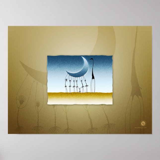 Pôster Roubaram a versão 2 da lua (Frente)