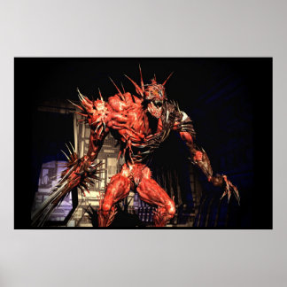 Poster Roudou blindado vermelho