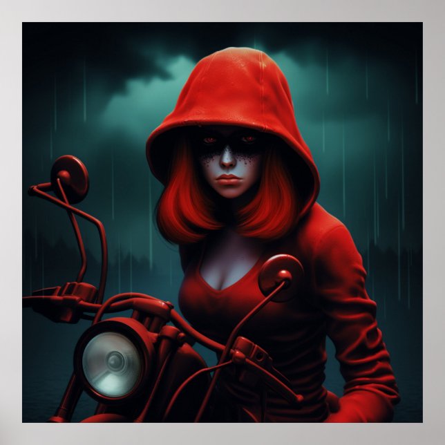 Poster Rouge et Rock'n'Roll (Frente)