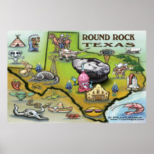 Poster Round Rock Texas
