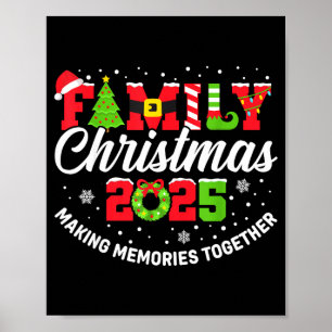 Poster Roupa combinando para o Natal em família 2025 esqu