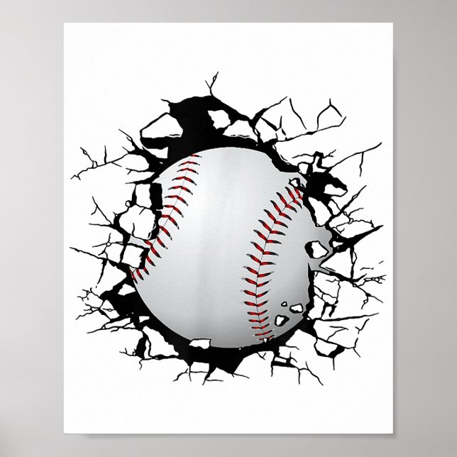 Poster Roupa de beisebol - Baseball (Frente)
