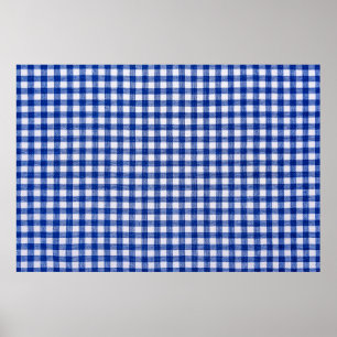 Poster Roupa de cozinha controlada. Padrão bem visto e t