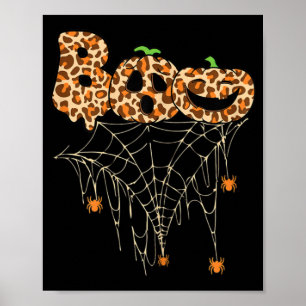 Poster Roupa De Halloween A Aranha-Aranha Cai Pumpkin Che