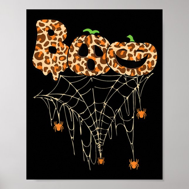 Poster Roupa De Halloween A Aranha-Aranha Cai Pumpkin Che (Frente)