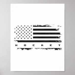 Poster Roupa de Hockey com Bandeira - Hockey T-12