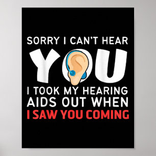 Poster Roupa de Medicina Engraçada e Humorada Desculpe nã