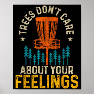 Poster Roupa engraçada para Disc Golf Co. Árvores de Disc