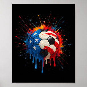 Poster Roupa Esportiva de Futebol Legal para Meninos Home