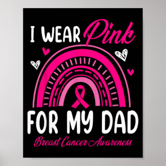 Poster Roupas Arco-íris para o Papai Conscientização sobr