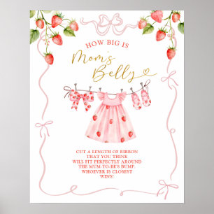Poster Roupas de Bebê Pink Coquette Qual é o Tamanho da B