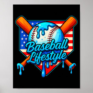 Poster Roupas de Beisebol Lifestyle 101 Roupas de Beisebo