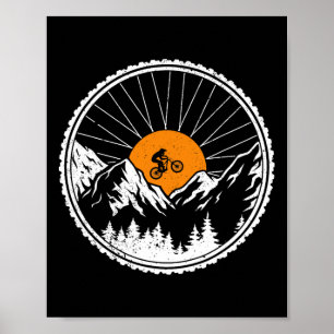 Poster Roupas de Ciclismo de Montanha Mtb Bicicleta de Mo