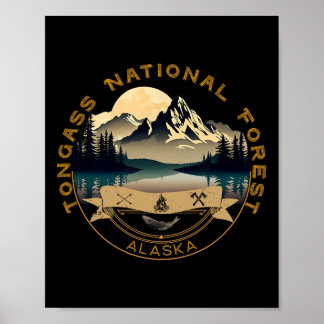 Poster Roupas de Férias da Floresta Nacional Tong - Lembr