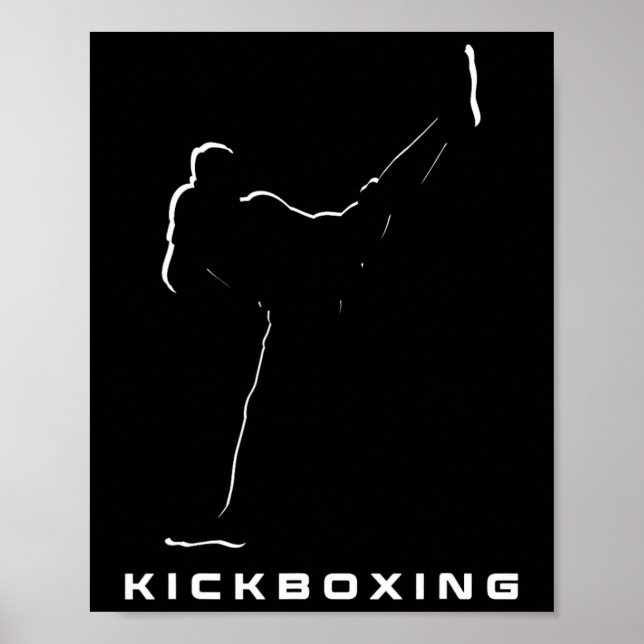 Poster Roupas de Kickboxing - Kickboxing  (Frente)