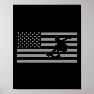 Poster Roupas de Skate Americano - Skate Skate