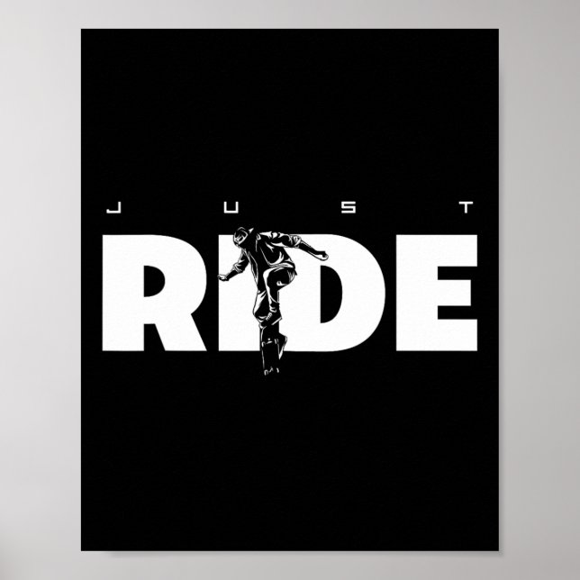 Poster Roupas de Skate - Skate Skateboarder (Frente)