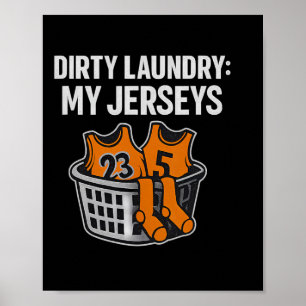 Poster Roupas Sujas Minhas Camisas Humor Esboço Novidade