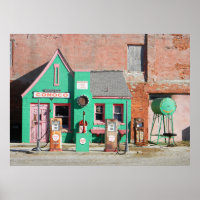 Route 66 Old Conoco Station