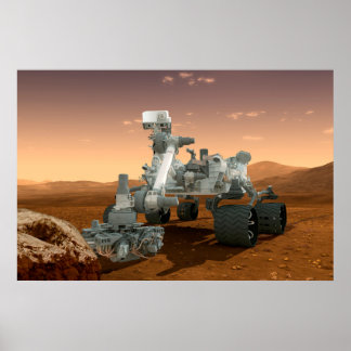 Poster Rover de Curiosidade do Laboratório de Ciências de