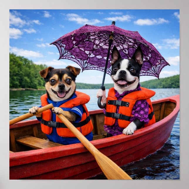 Poster "Row, Row, Row" (Frente)