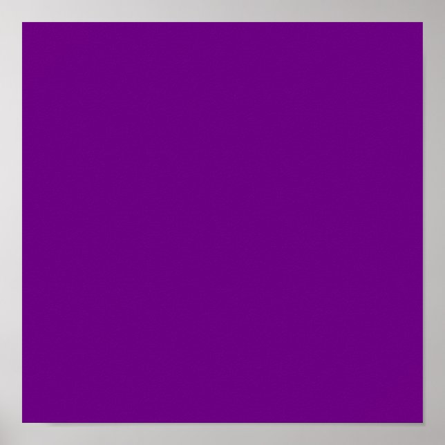 Pôster Roxo (Frente)