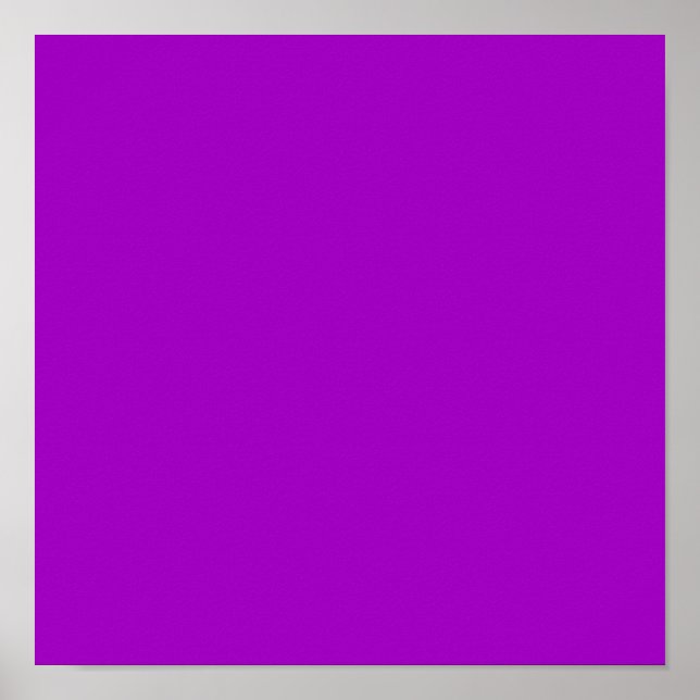 Pôster Roxo Arco-íris (Frente)