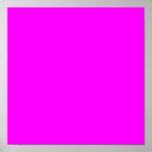 Pôster Roxo cor-de-rosa brilhante