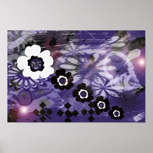 poster roxo da música