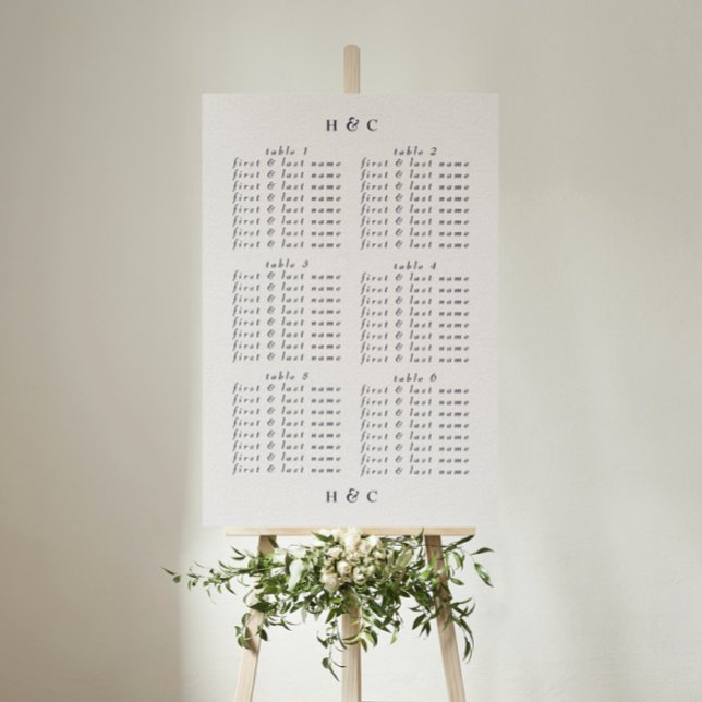 Poster Roxo Moderno Simples no Casamento Branco (Criador carregado)