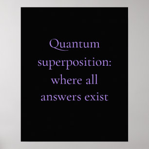 Poster Roxo Obsidiana Gráfico Quântico