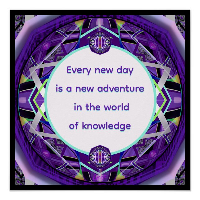 Pôster Roxo W3 (Frente)