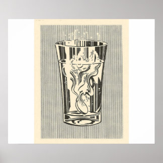 Poster Roy Lichtenstein - Alka Seltzer