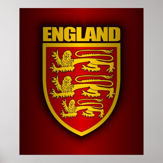Poster Royal Arms of England (Frente)
