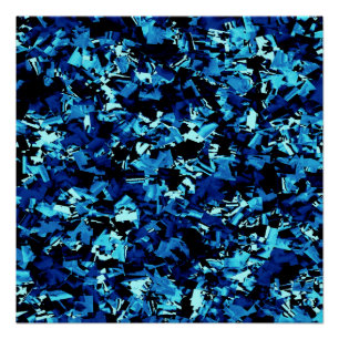 Pôster Royal Blue Craze...